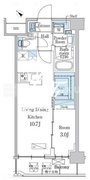デュオフラッツ一之江イースト 307 間取り図