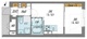ルオーレ板橋本町 502 間取り図