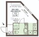 ココキューブ武蔵新田 402 間取り図