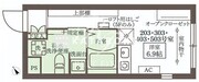 ココキューブ武蔵新田 403 間取り図