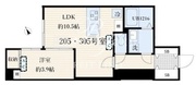 アグライア品川中延 205 間取り図
