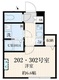 アグライア品川中延 302 間取り図