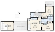 アグライア品川中延 502 間取り図