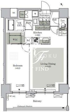 パークキューブ西ヶ原ステージ 618 間取り図