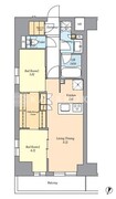 テラス荻窪 305 間取り図