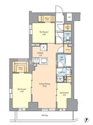 テラス荻窪 404 間取り図