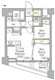 NOGATA RESIDENCE 204 間取り図