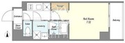 ラドゥセール田端 702 間取り図