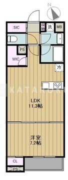 パークキューブ大森山王 212 間取り図
