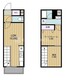 パークキューブ大森山王 213 間取り図