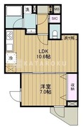 パークキューブ大森山王 419 間取り図