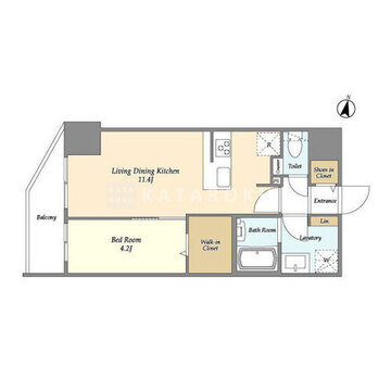 HF北千住レジデンス 305 間取り図