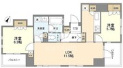 グランカーサ銀座イースト 1204 間取り図
