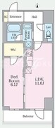 アーバンチェーン亀有 301 間取り図