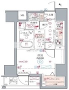 クレヴィスタ板橋 303 間取り図