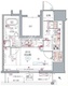クレヴィスタ板橋 402 間取り図