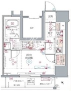 クレヴィスタ板橋 502 間取り図