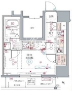 クレヴィスタ板橋 602 間取り図