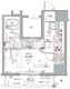 クレヴィスタ板橋 602 間取り図