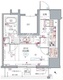 クレヴィスタ板橋 702 間取り図