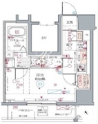 クレヴィスタ板橋 1002 間取り図