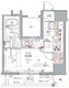 クレヴィスタ板橋 1002 間取り図