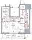 クレヴィスタ板橋 1102 間取り図