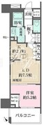 ザ・パークハウス赤羽フロント 703 間取り図