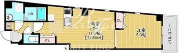 ソレイユ西尾久 202 間取り図