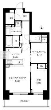 アーバンパーク谷在家 1502 間取り図