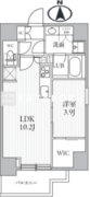 シーズンフラッツ滝野川 702 間取り図