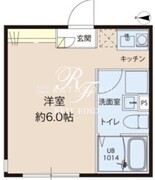レピュア蓮根レジデンス 202 間取り図