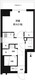コスモリード錦糸町 402 間取り図