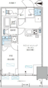 パークアクシス西大島コンフォートスクエア 1229 間取り図