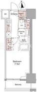ザ・パークハビオ新御徒町 904 間取り図
