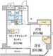 クレストコート志村坂上 801 間取り図