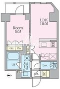 クレストコート東池袋 101 間取り図