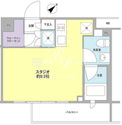 スタイリオ中延2ウエスト 407 間取り図