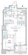 パークタワー勝どき S-1835 間取り図