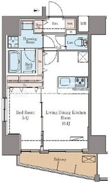 BluRock板橋 801 間取り図