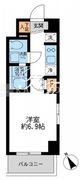 アーデン門前仲町 305 間取り図