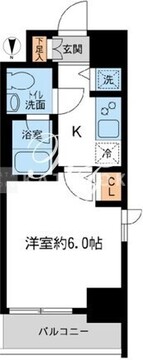 KDXレジデンス大島 506 間取り図