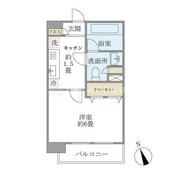 エコロジー白山レジデンス 603 間取り図