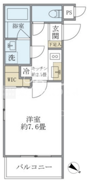 ザ品川イーストレジデンス 203 間取り図