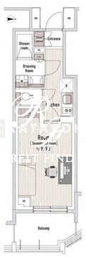 TRACK渋谷本町 802 間取り図