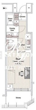 TRACK渋谷本町 1002 間取り図