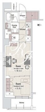 TRACK渋谷本町 1101 間取り図
