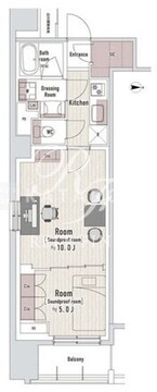 TRACK渋谷本町 1301 間取り図