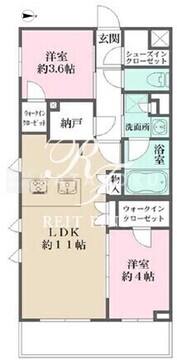 ラペルラ自由が丘2 303 間取り図