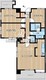 HF学芸大学レジデンス2 304 間取り図